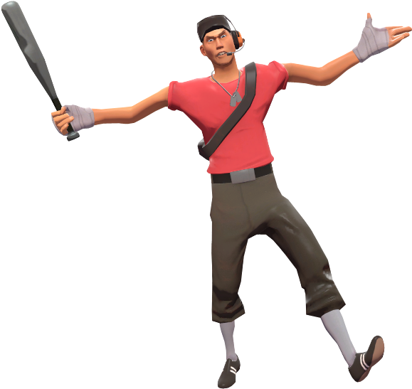 Get Pills, Against My Orders - Tf2 Scout Clipart (599x599), Png Download