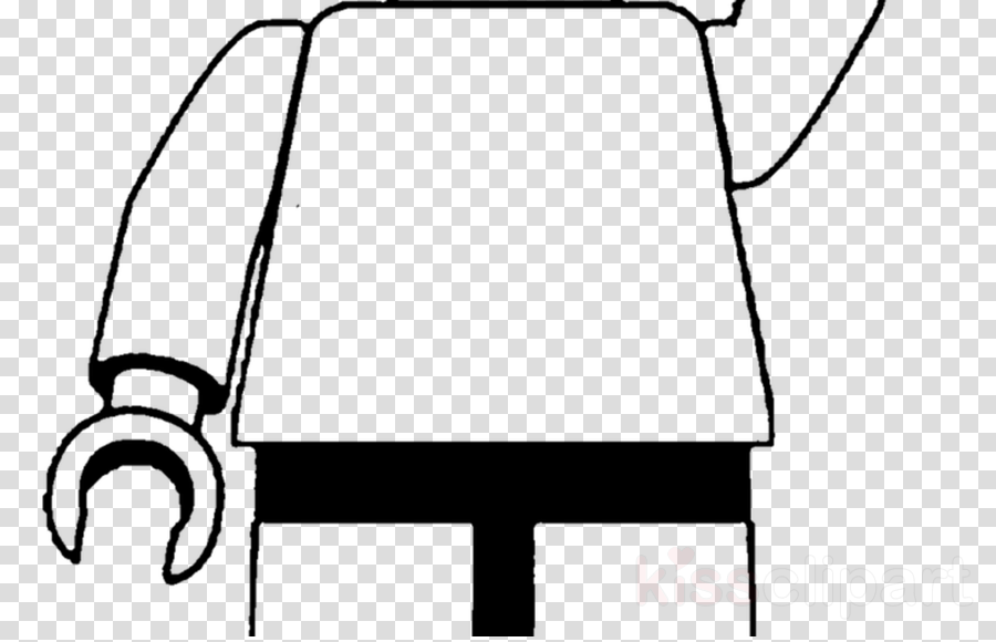 Download Lego Man Black And White Clipart Lego Minifigure - Lego Man Clipart - Png Download (900x580), Png Download