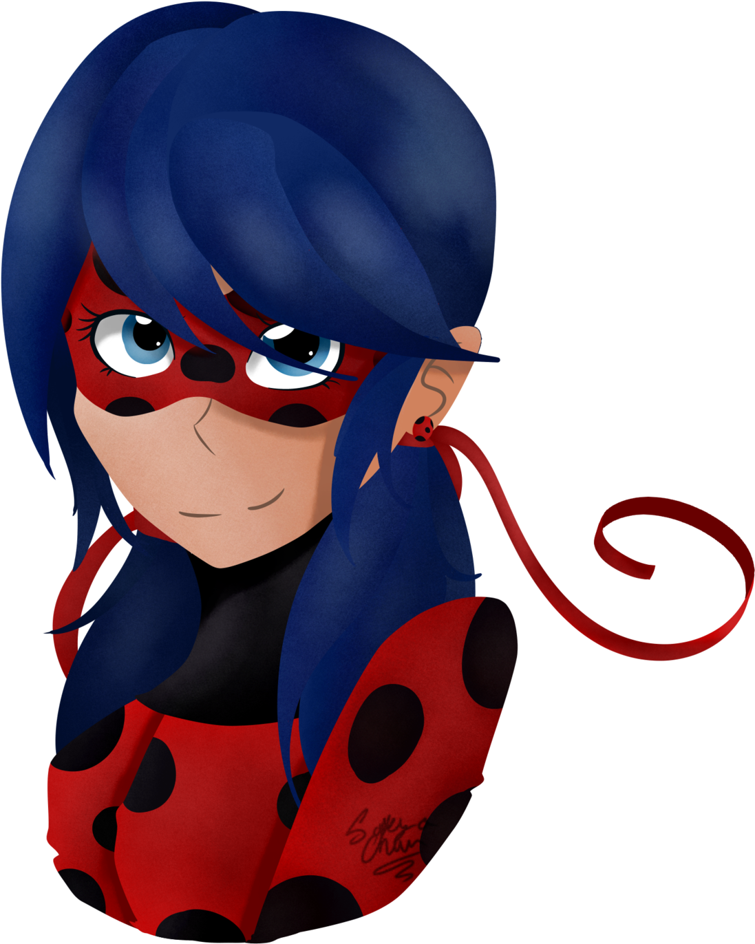 Drawing Ladybug Superhero Clipart Stock - Drawing - Png Download (1280x1393), Png Download