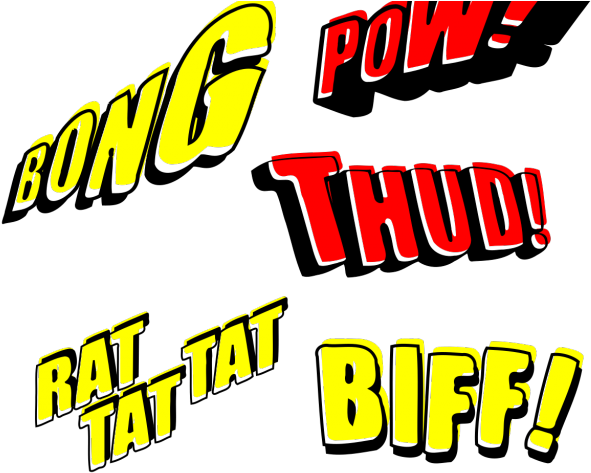 Noise Clipart Comic Book - Game Sound Effects - Png Download (640x480), Png Download