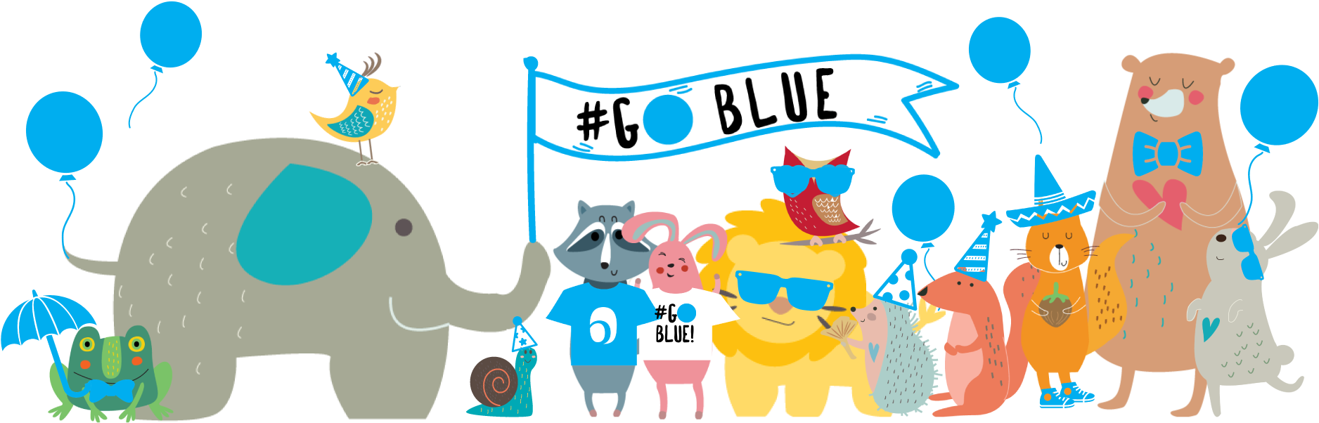 For All The Details About Pop-up Festivals And To Join - #goblue Unicef Clipart (2020x627), Png Download