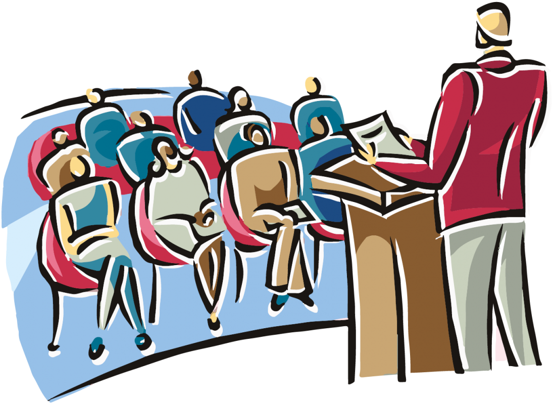 Contact Chris Engel About This Page - Lecture Clip Art - Png Download (1095x800), Png Download