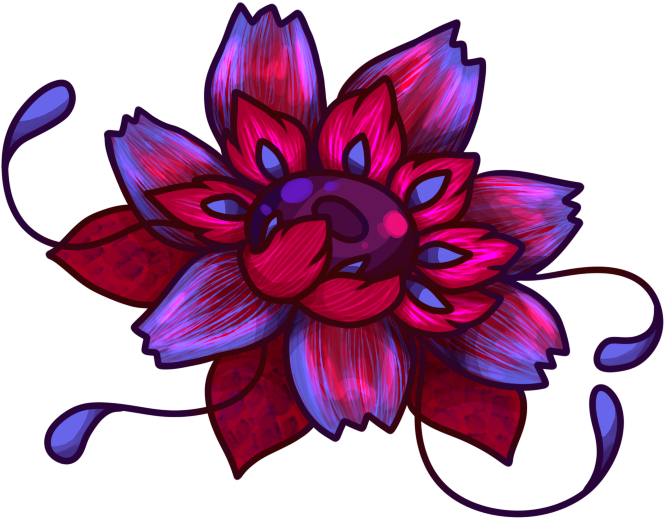 Beta Fish - Open - Illustration Clipart (704x622), Png Download