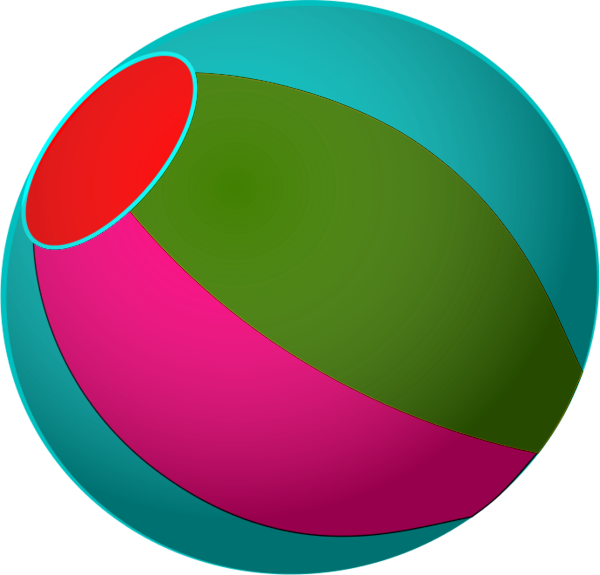 Beach Ball Images Clip Art - Beach - Png Download (600x575), Png Download
