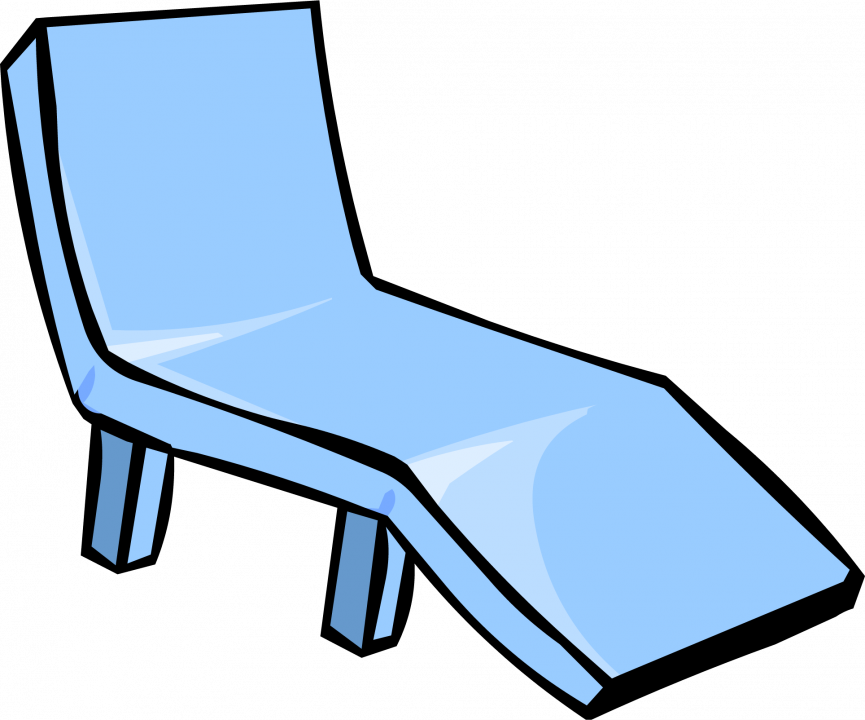 Types Of Beach Chairs - Club Penguin Chair Clipart (865x720), Png Download