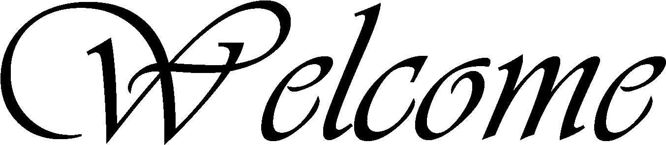 Visitor Information Rockville Christian Church Adult - Welcome In Black And White Clipart (1518x469), Png Download