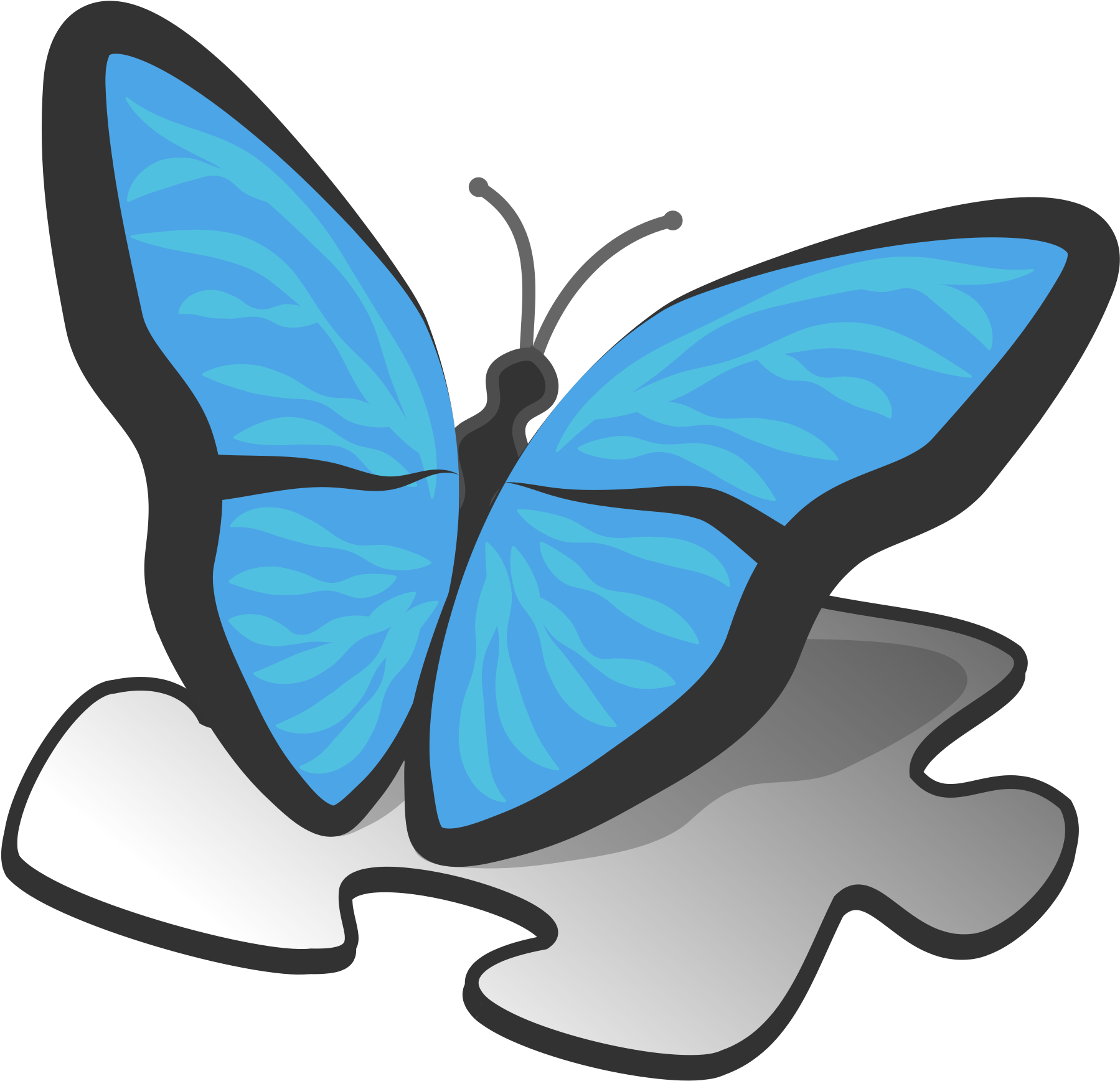 Clip On Butterflies 26, Buy Clip Art - Geology Gif - Png Download (2000x2000), Png Download