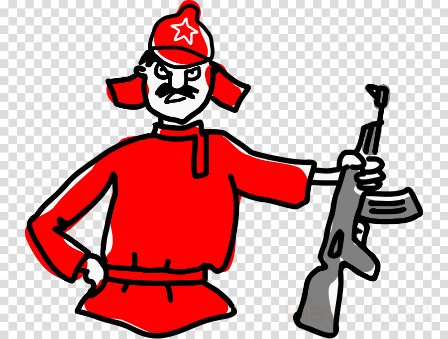 Download Red Army Soldier Png Clipart Soldier Clip Transparent Png (900x680), Png Download