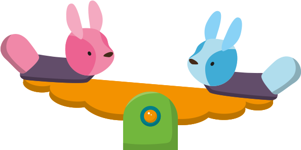 Clipart Köpekli Tahterevalli - Cartoon Park - Png Download (626x560), Png Download