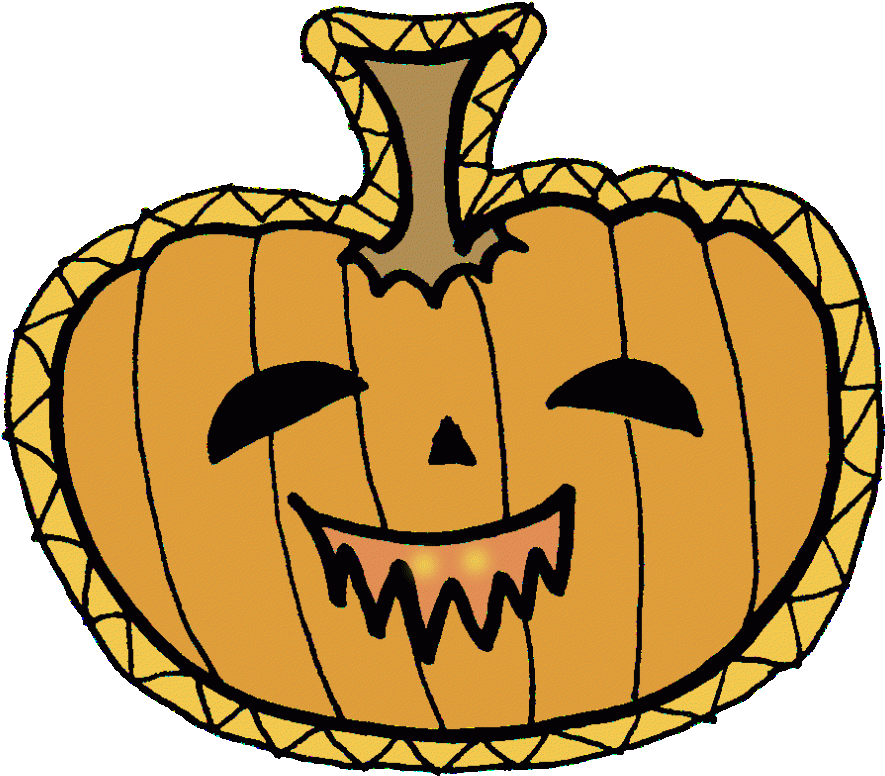 Clip Black And White Library Haunted House With Cat - Jack-o'-lantern - Png Download (930x883), Png Download