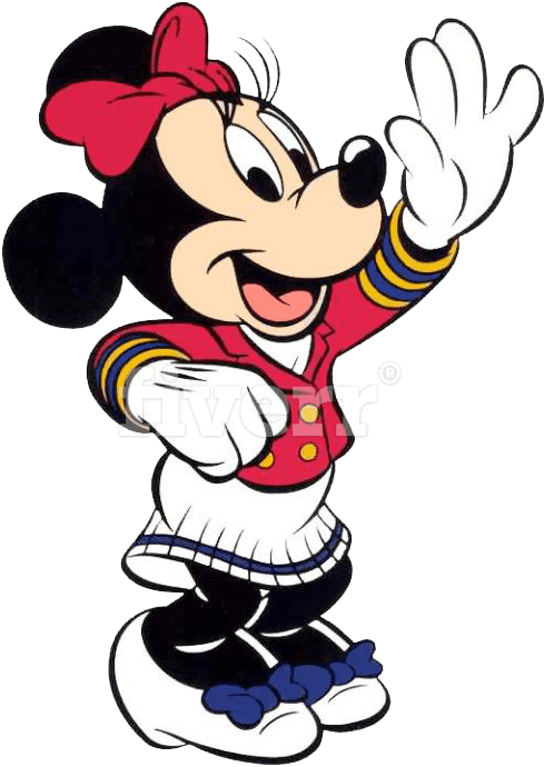 Minnie Mouse Cruise Clipart - Png Download (551x768), Png Download