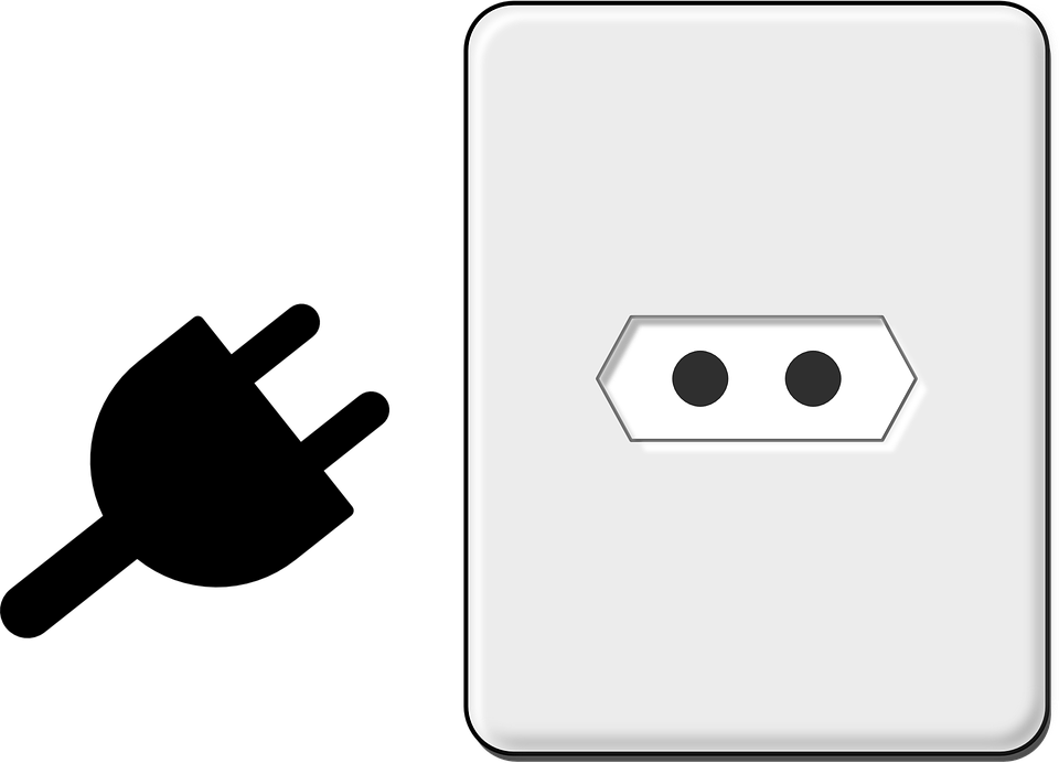 Cliparts Power Socket 11, Buy Clip Art - Electrical Plug Clip Art - Png Download (960x692), Png Download