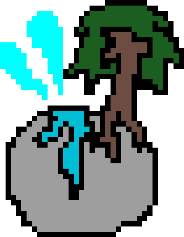 Soul-tree - Sprite - Cartoon Clipart (1190x1190), Png Download