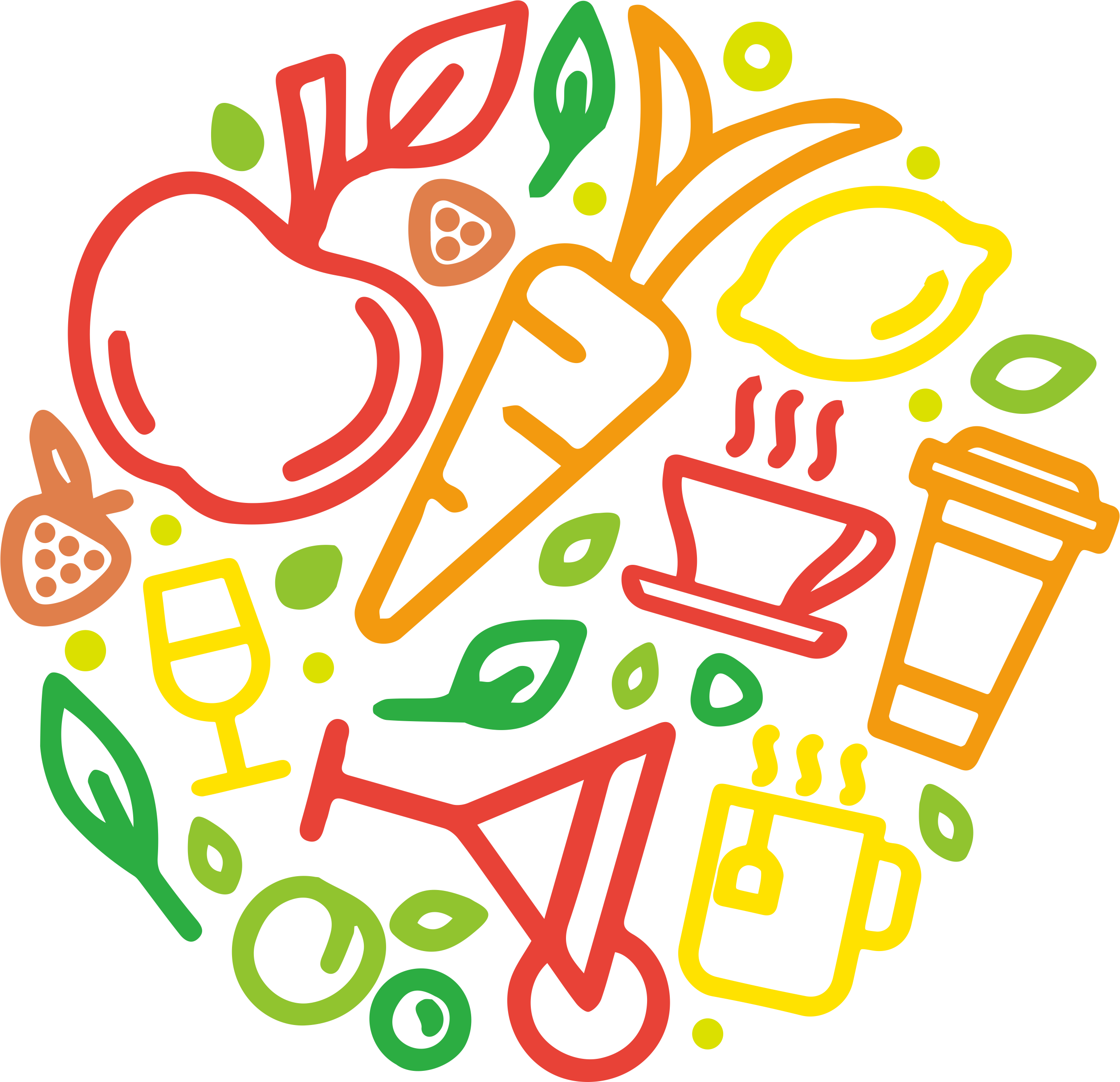 And You Logo Blank - Vegetable Clipart (2515x2429), Png Download