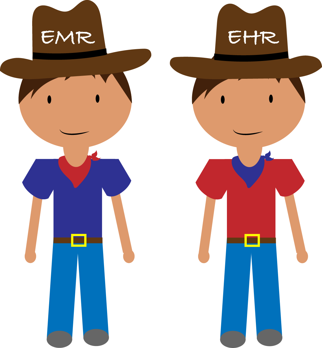 Spot The Differences Between Emr And Ehr - Electronic Health Record Clipart (1121x1210), Png Download