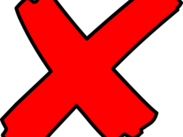 Red Cross Mark Clipart Med - Clip Art - Png Download (640x480), Png Download