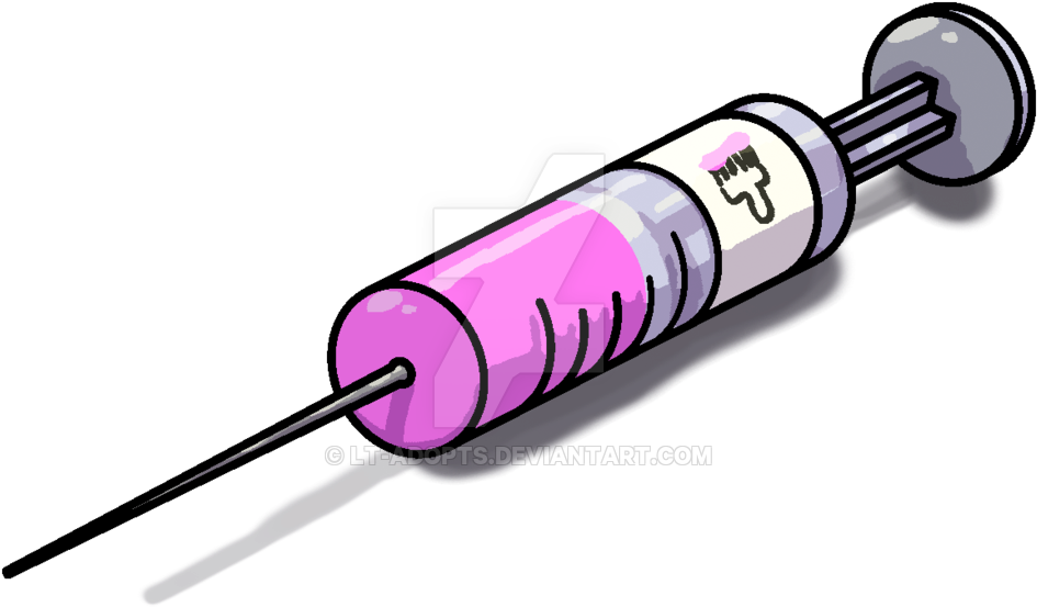 Syringe Clipart Diabetes Treatment - Syringe - Png Download (1024x608), Png Download