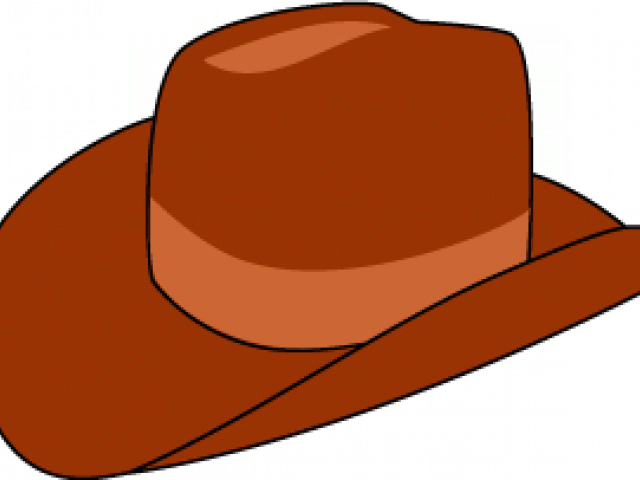 Cowboy Hat Clipart Silhouette - Clipart Hat - Png Download (640x480), Png Download
