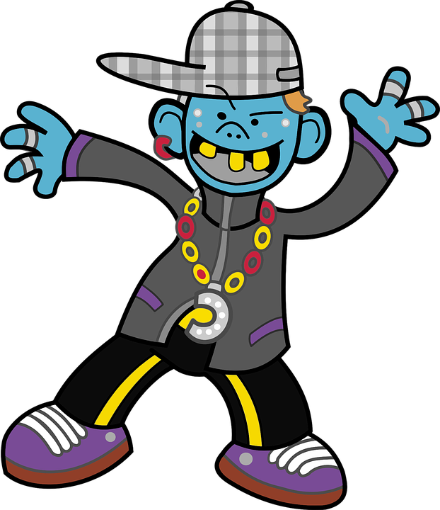 Disc Jockey Clipart 28, Buy Clip Art - Rapper Clipart - Png Download (622x720), Png Download