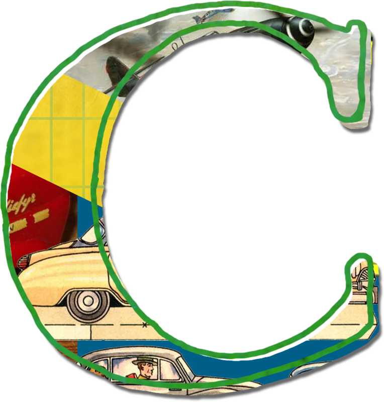 Vintage Map Alphabet ~ All Letters Available On Pgs, Clipart (764x800), Png Download