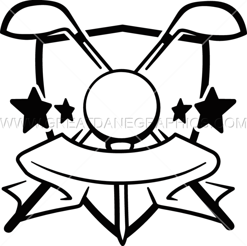 Golf Crest Clipart (825x822), Png Download