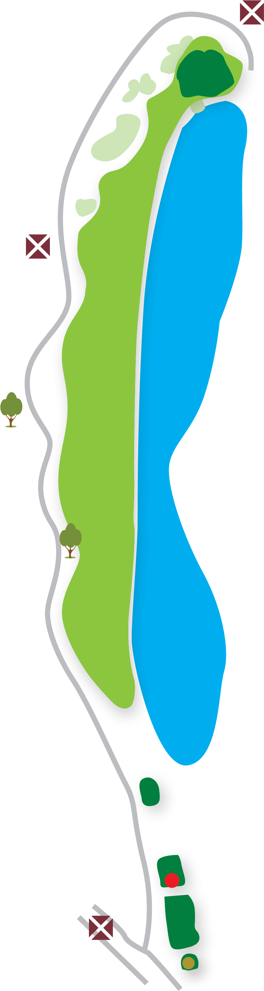 Hole 2 Par - Illustration Clipart (2480x3508), Png Download