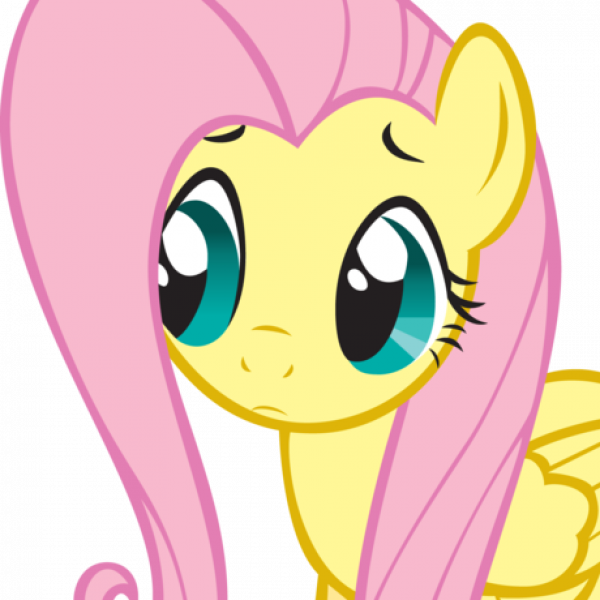 Rarity And Fluttershy Banner Clipart (600x600), Png Download