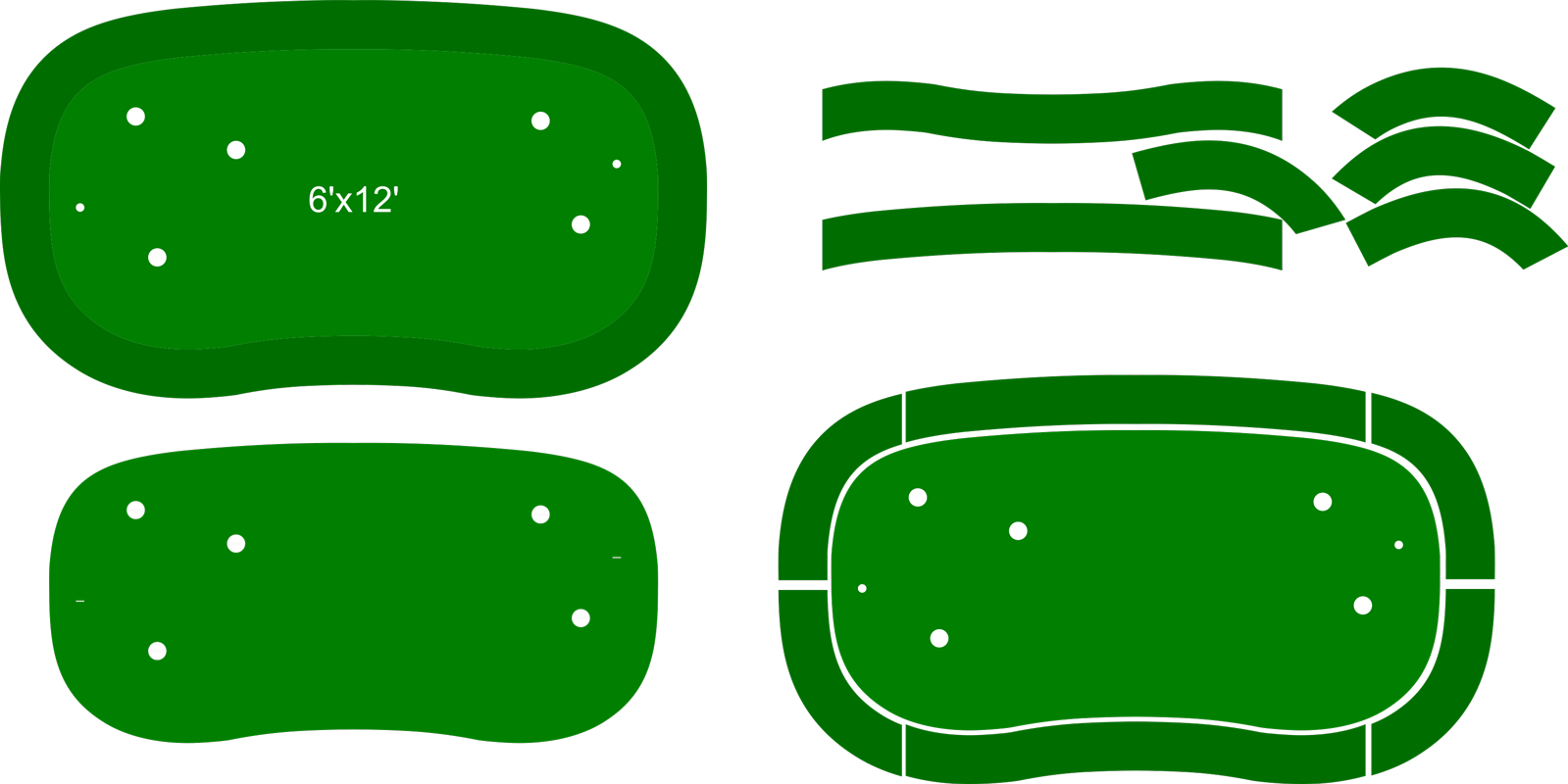 Golf Clipart Grass Hd - Lawn - Png Download (1599x800), Png Download