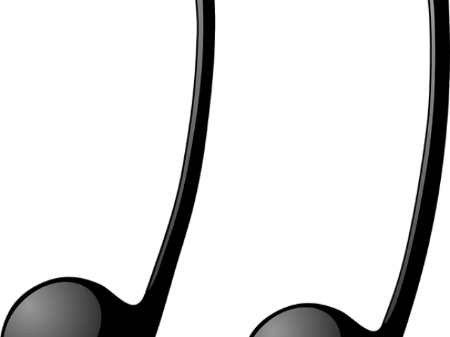 Musical Notes Clipart Tune - Musical Note - Png Download (640x480), Png Download