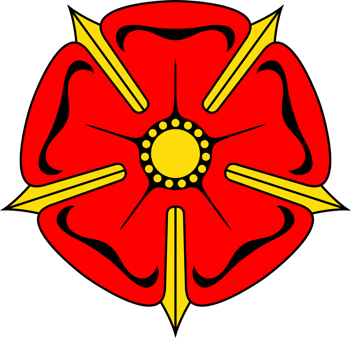 Lippische Rose Malvorlage Clipart (1200x1155), Png Download