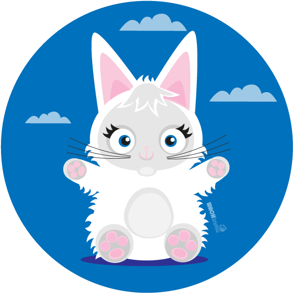 Thank You - Cartoon Clipart (595x595), Png Download