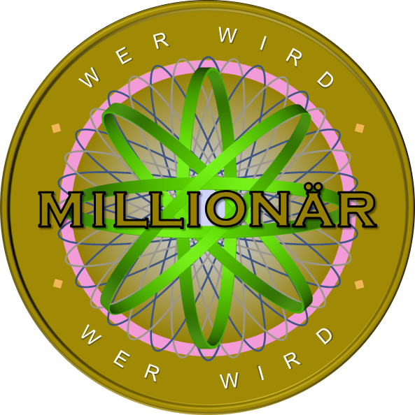 15 Jahre Wwm Highlights - Wer Wird Millionär Promi Special Clipart (593x594), Png Download