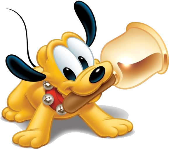 Disney Pluto The Dog Cartoon Clip Art Images On A Transparent - Baby Pluto - Png Download (600x600), Png Download
