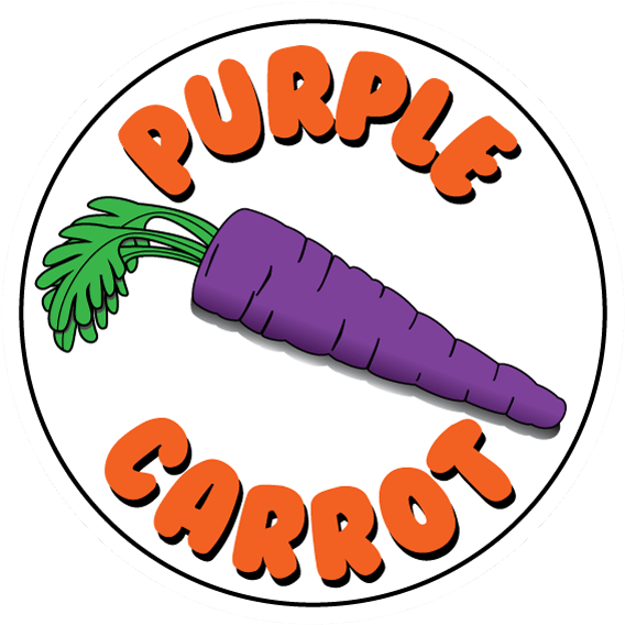 Download Graphic Royalty Free Stock Library Shelves - Purple Carrot Clip Art - Png Download (600x600), Png Download