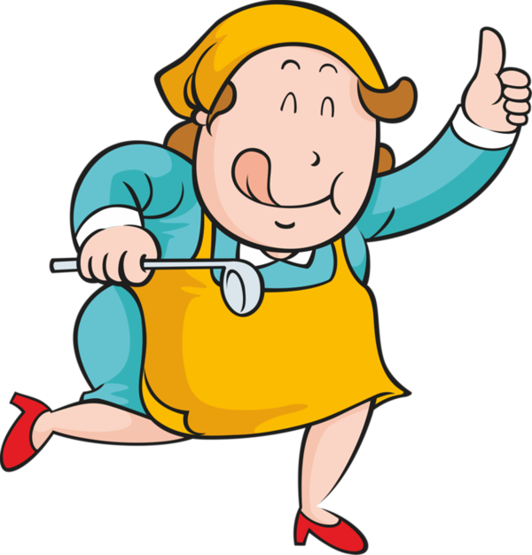 Personnages, Illustration, Individu, Personne, Gens - Bon Appétit Dessin Couleur Clipart (600x626), Png Download