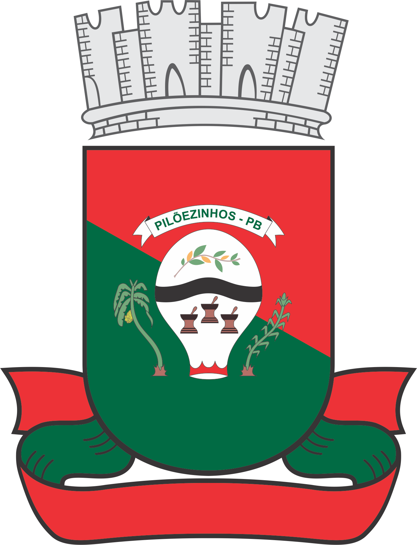 Cartoon Christmas Stocking 29, Buy Clip Art - Prefeitura De Piloezinhos - Png Download (1372x1792), Png Download