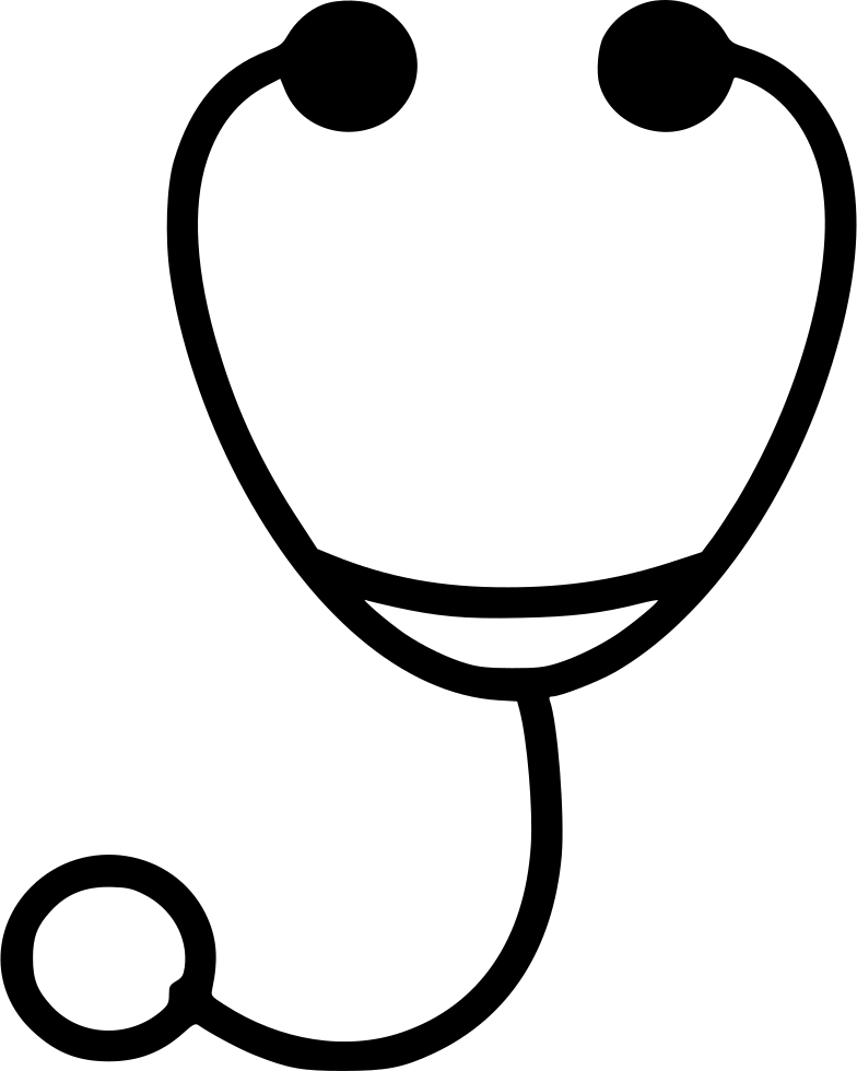 Png File - Stethoscope Svg Clipart (784x980), Png Download