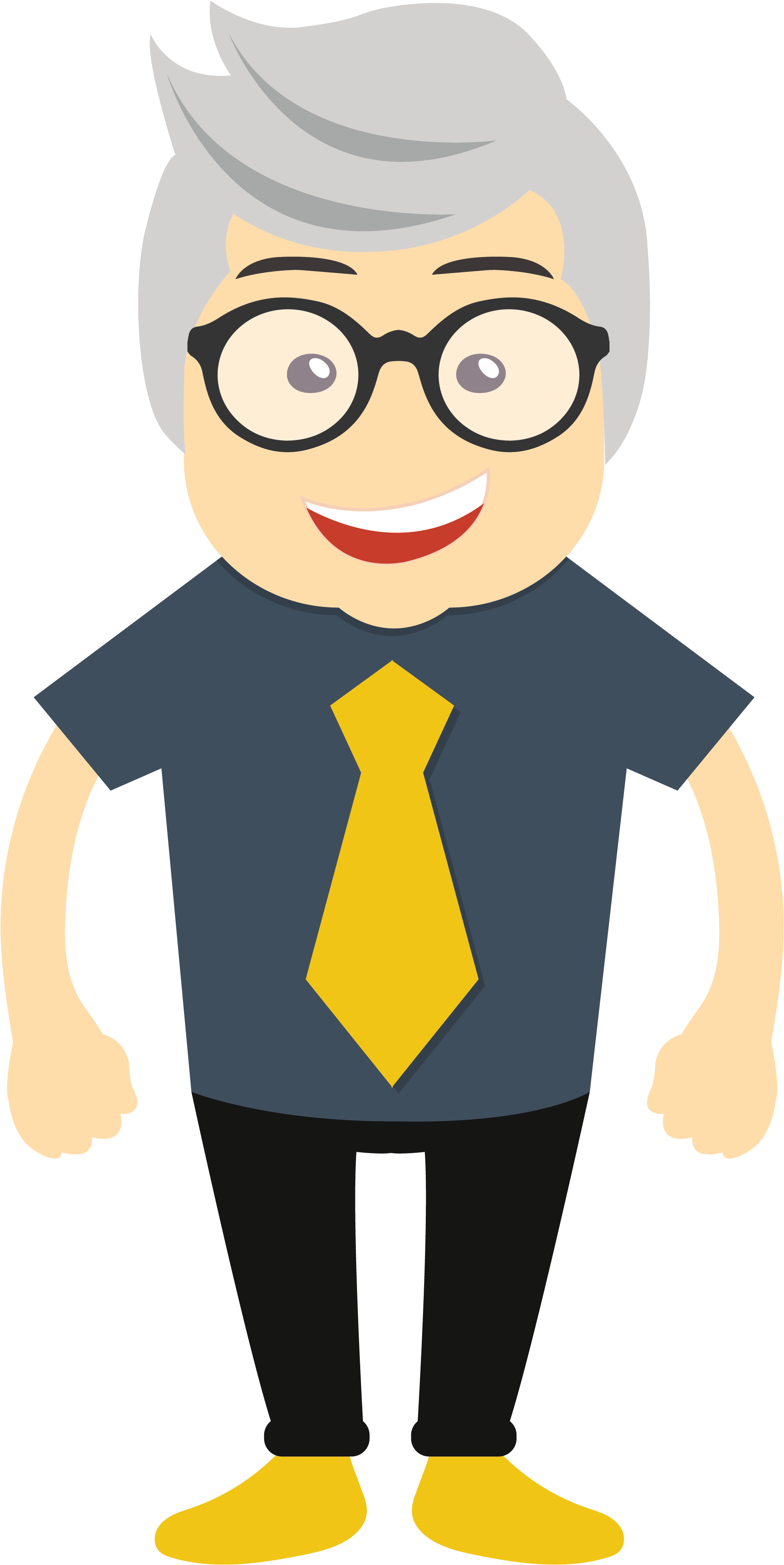 Homme À La Retraite - Reconocimiento Del Otro Clipart (4167x4167), Png Download