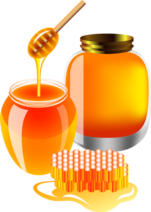 Honey Clipart (500x700), Png Download