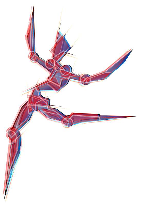 Danseur Danseuse - Dancer Abstract Clipart (548x814), Png Download