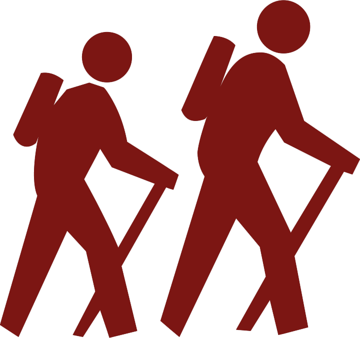 Ve Lo Vtt Randonne E - Take_a_hike_hiking_oregon_l Square Sticker 3" X 3" Clipart (720x676), Png Download