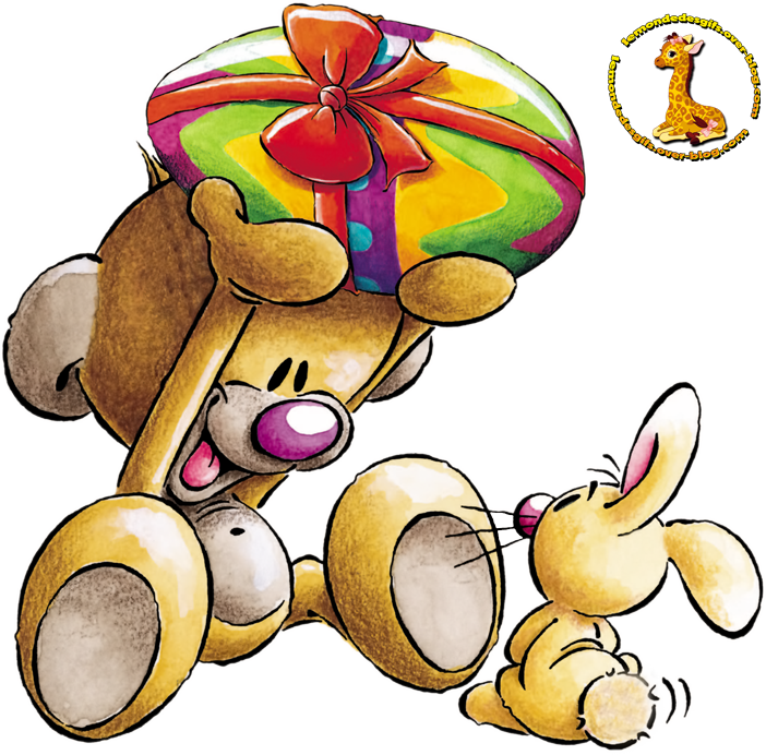 Lmdgrender2 - Diddl Paques Clipart (702x692), Png Download