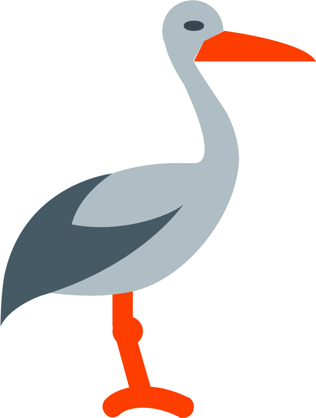 Cigogne Icon - Icon Clipart (1600x1600), Png Download