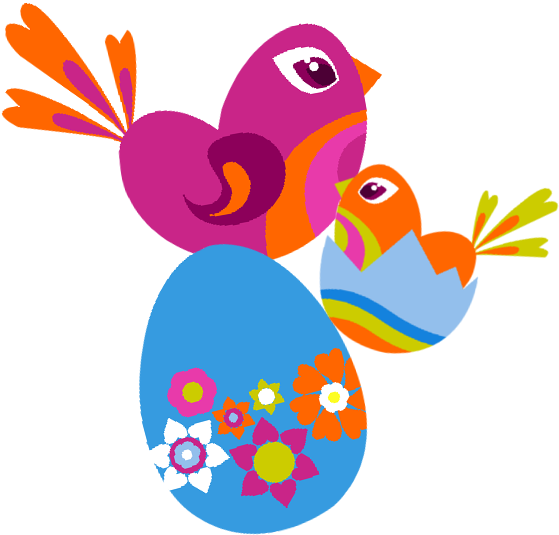 Menu De Pâques Clipart (574x570), Png Download