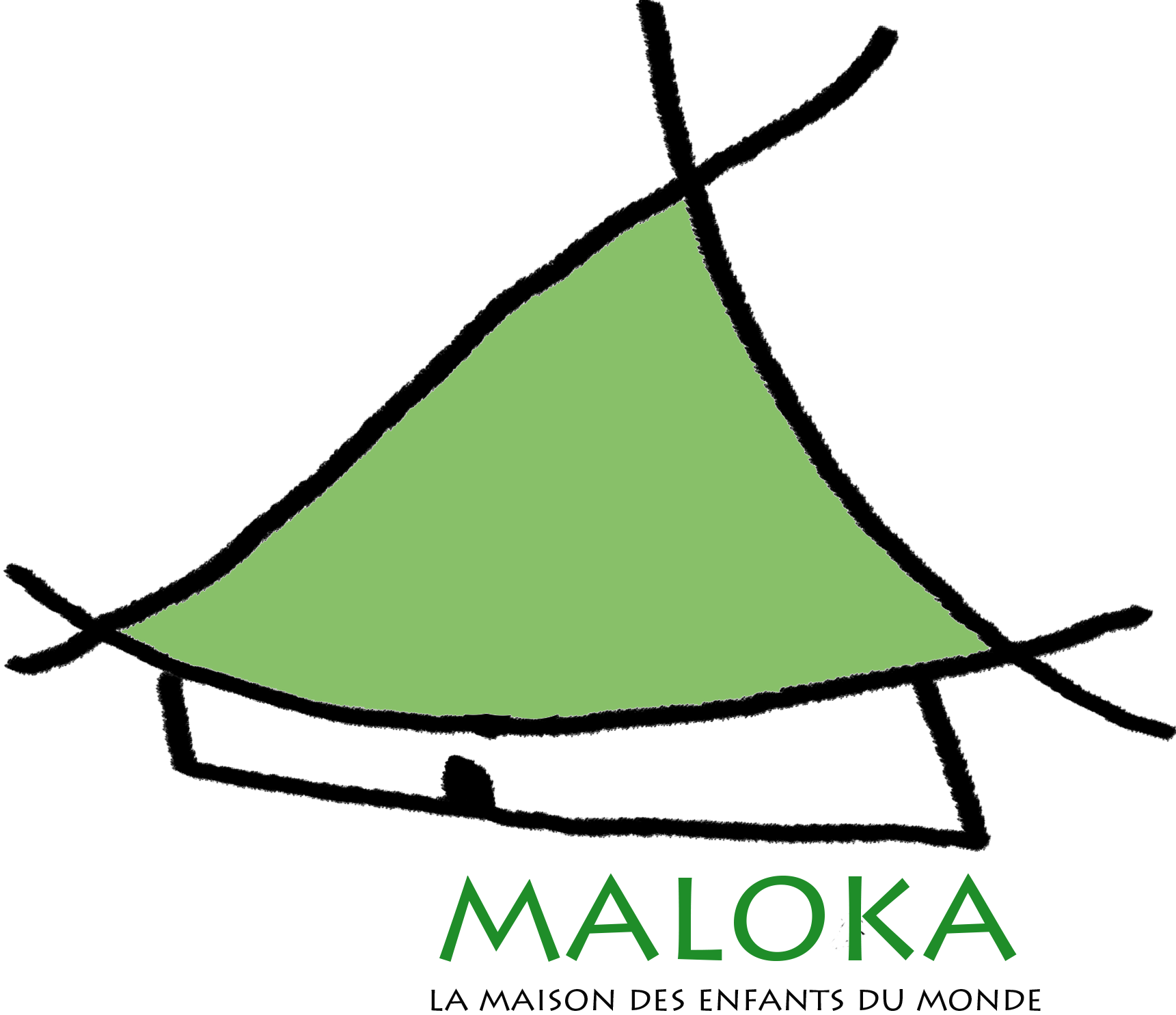 Logo Maloka - House Clipart (1721x1486), Png Download