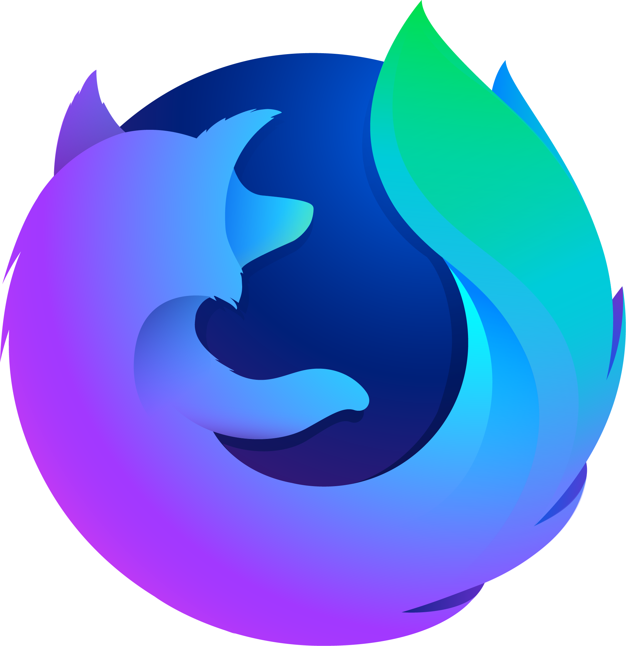 Firefox 60 Nightly Version Non Finalisée Sospc - Firefox Nightly Icon Png Clipart (2001x2065), Png Download