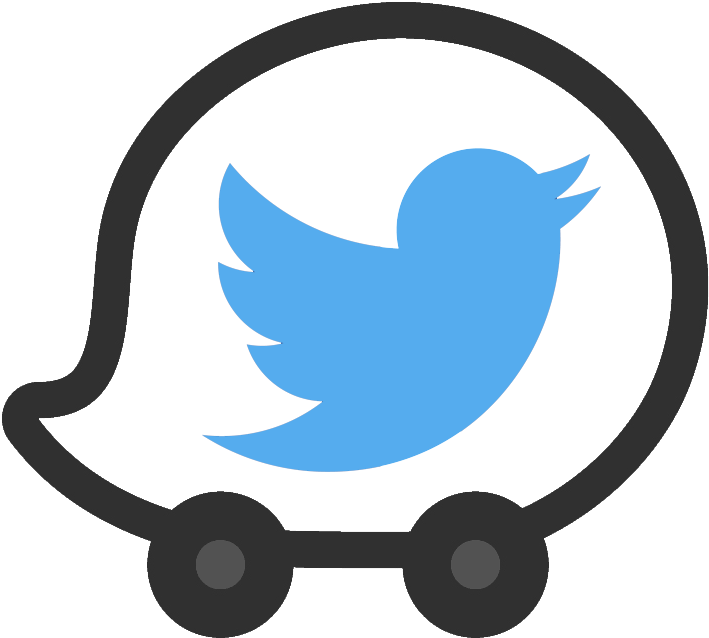 0 Replies 11 Retweets 5 Likes - Waze Clipart (800x800), Png Download
