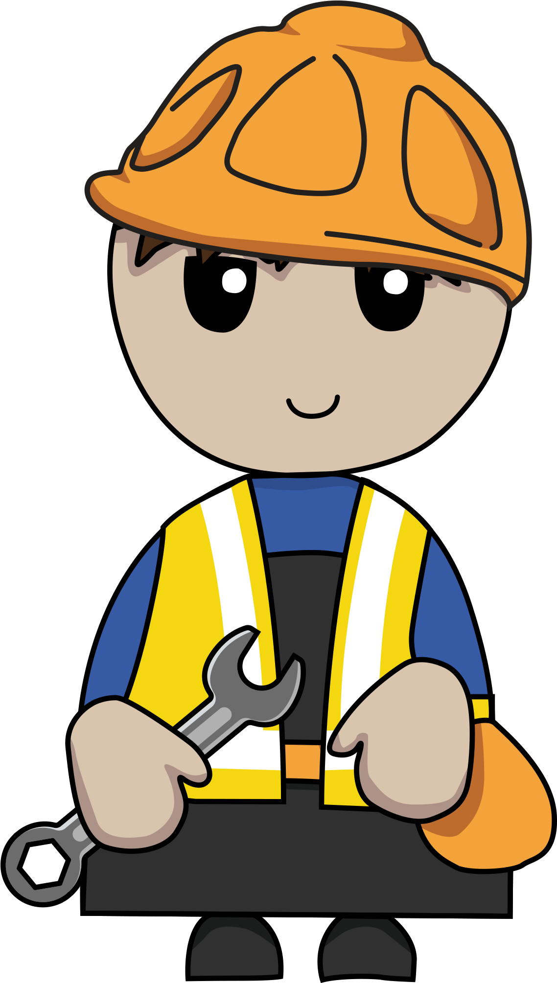 Bettertax Construction Dude - Tax Clipart (1181x2074), Png Download