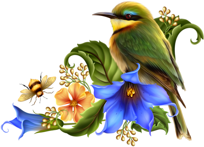 126 - Diy Cross Stitch Diamond Painting Bird Embroidery Clipart (700x503), Png Download