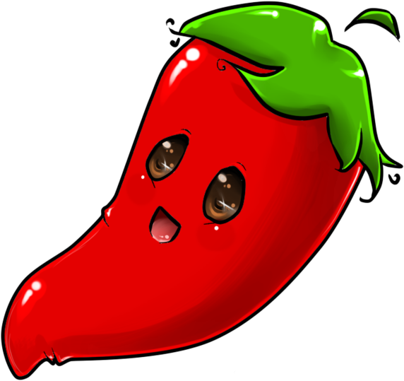 Funny Peppers Chili Pepper Kawaii Png Clipart Full Size Clipart